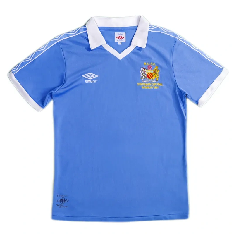 1981/83 Manchester City Retro Home Jersey