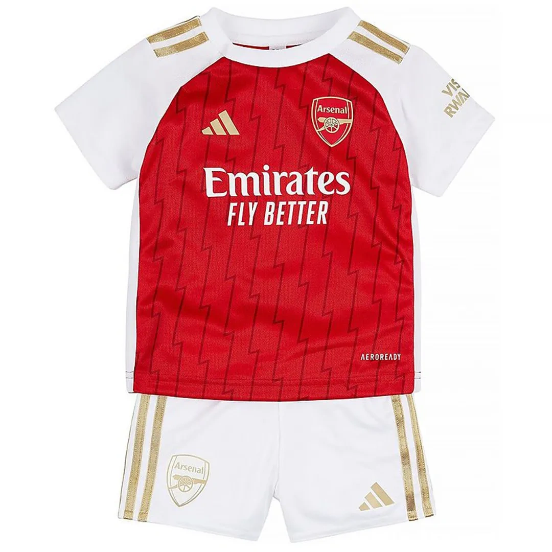 23-24 Kids Arsenal Home Jersey Kit