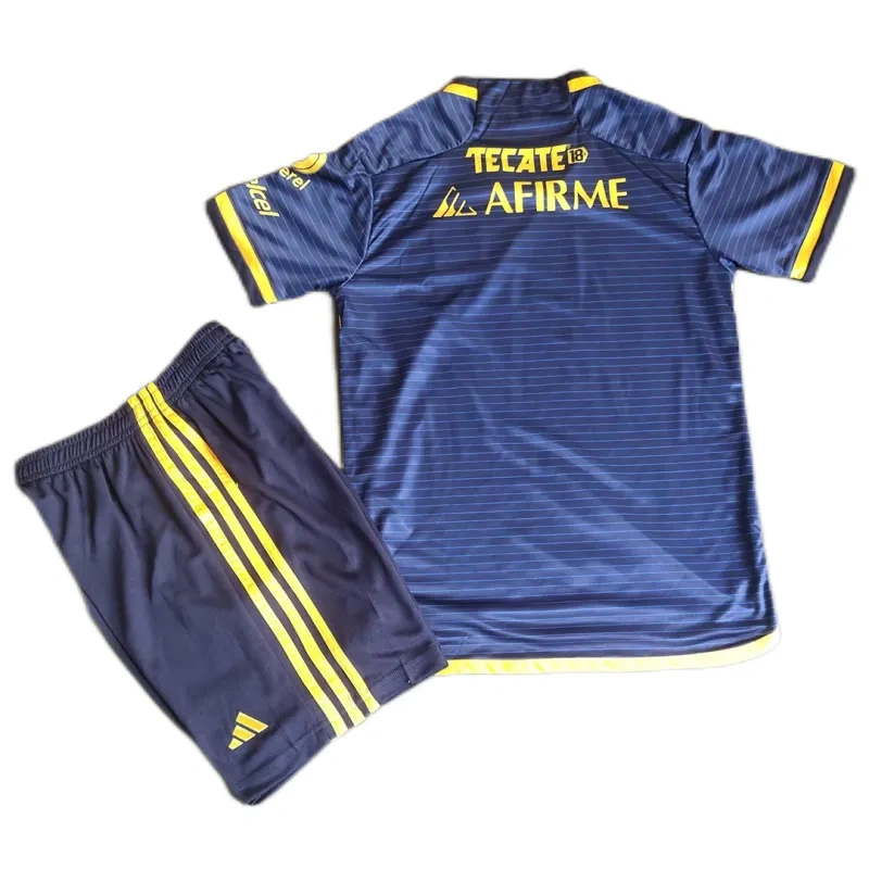 Kids Tigres UANL Away 2023/24 Jersey Kit