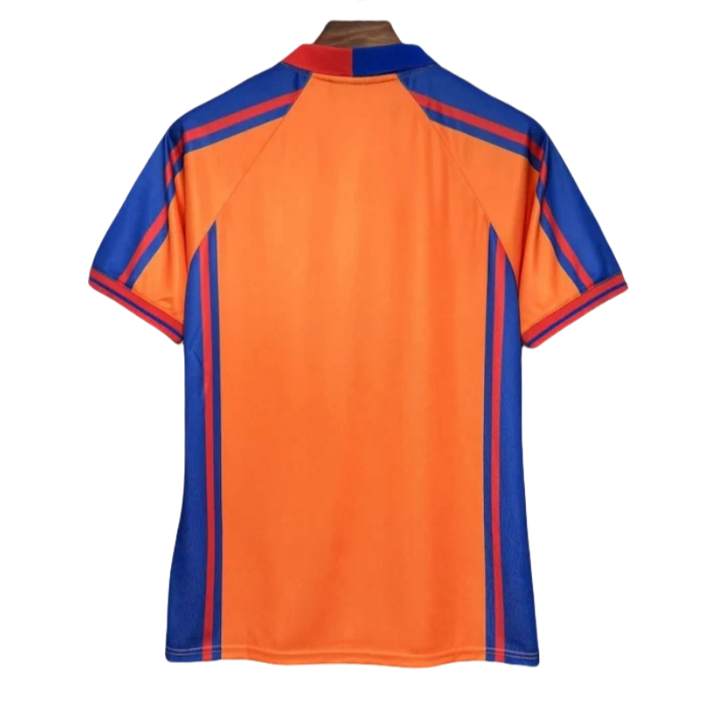 97-98 Barcelona Retro Away Soccer Shirt