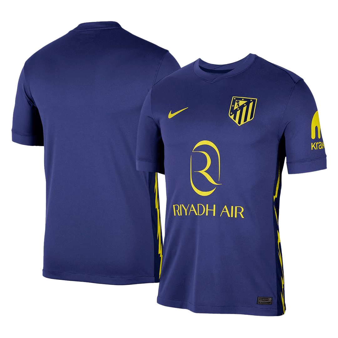 Atletico Madrid Soccer Jersey Away Custom Shirt 2025-26