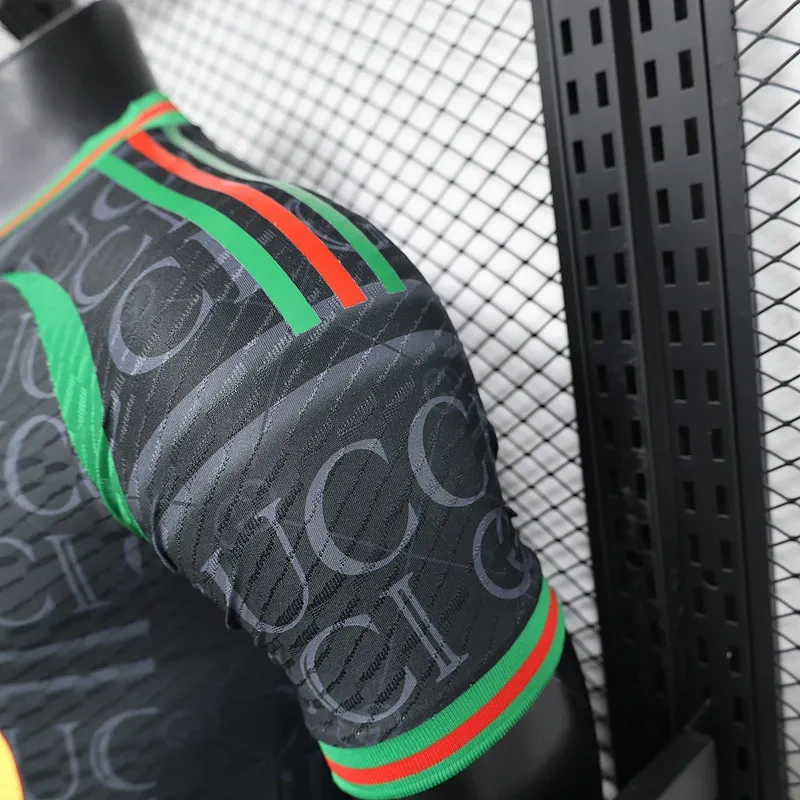 24-25 Real Madrid VS GUCCI Black Player Version Jersey