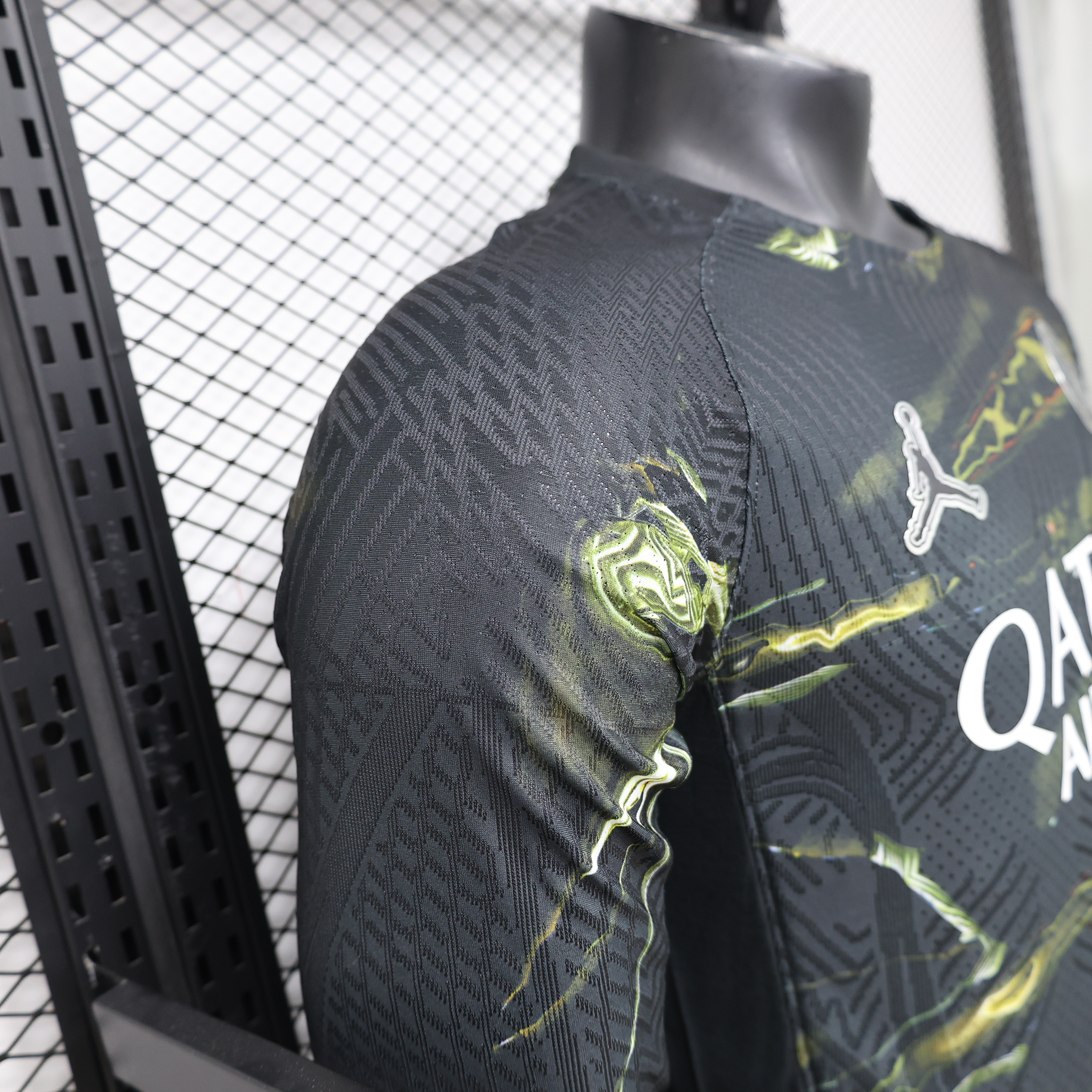 PSG 2025-26 Night Edition Away Long Sleeve Kit & Jersey Fan Version