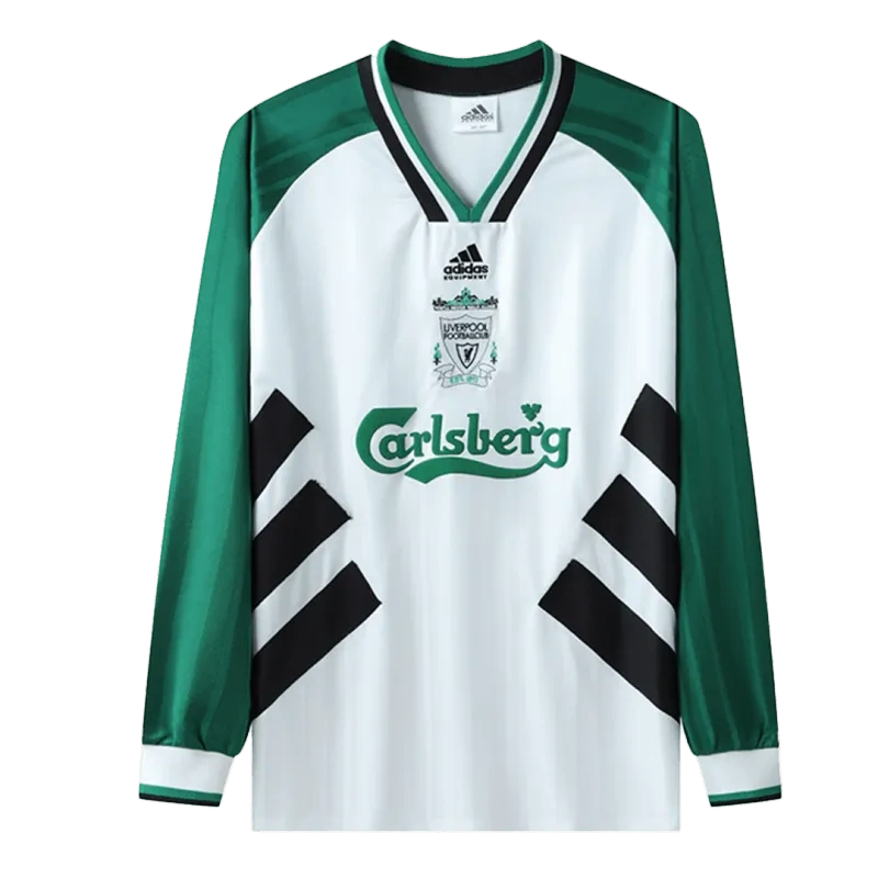 Liverpool Retro Long Sleeve Shirt Away Jersey 1993-95