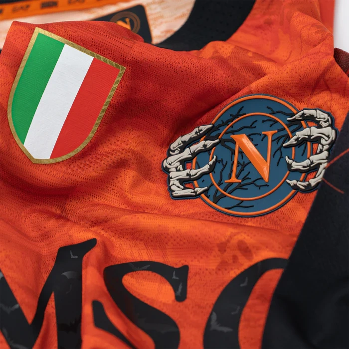 25-26 Napoli Halloween Orange Football Shirt Special Edition Match Shirt