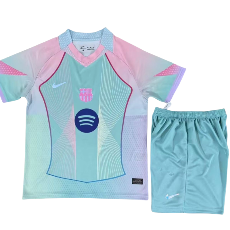 kids Barcelona Special Edition Kits Jersey+Shorts 25-26