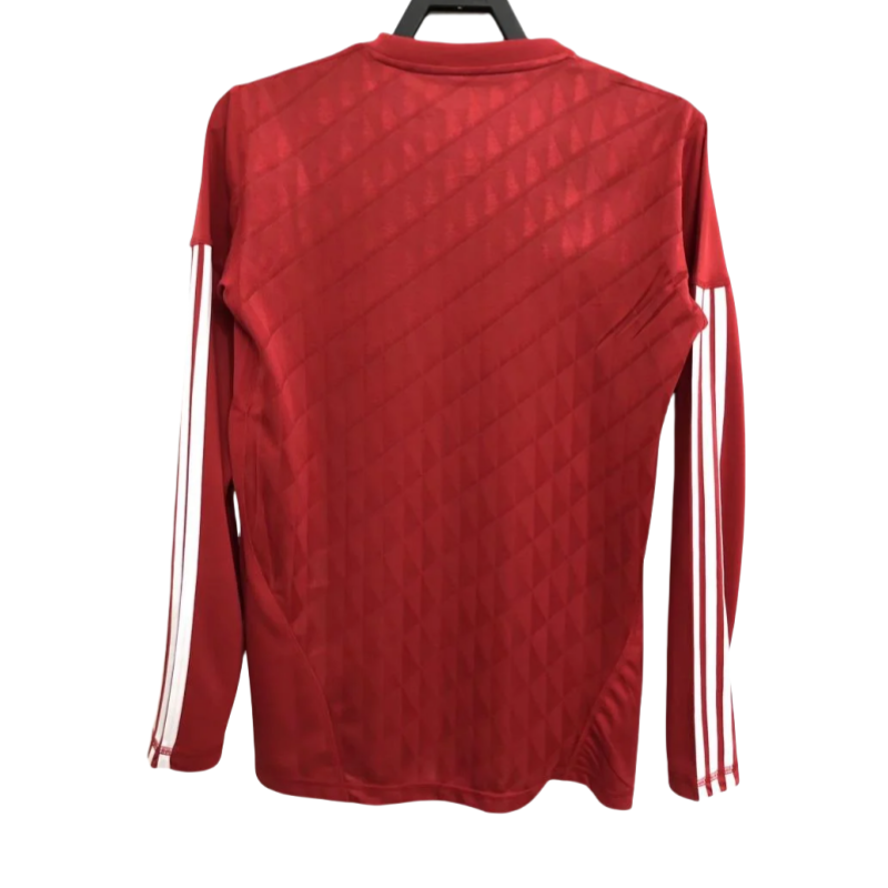 Retro Liverpool FC Home Football Jersey Long Sleeve 2010/2011