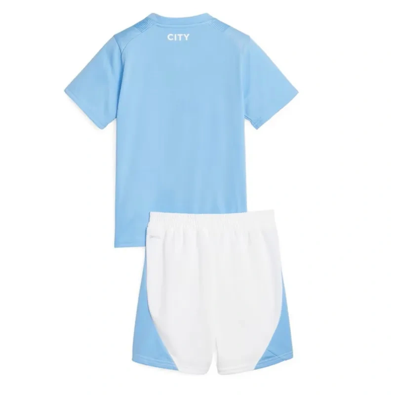 2023/24 Kids Manchester City Home Jersey Kit