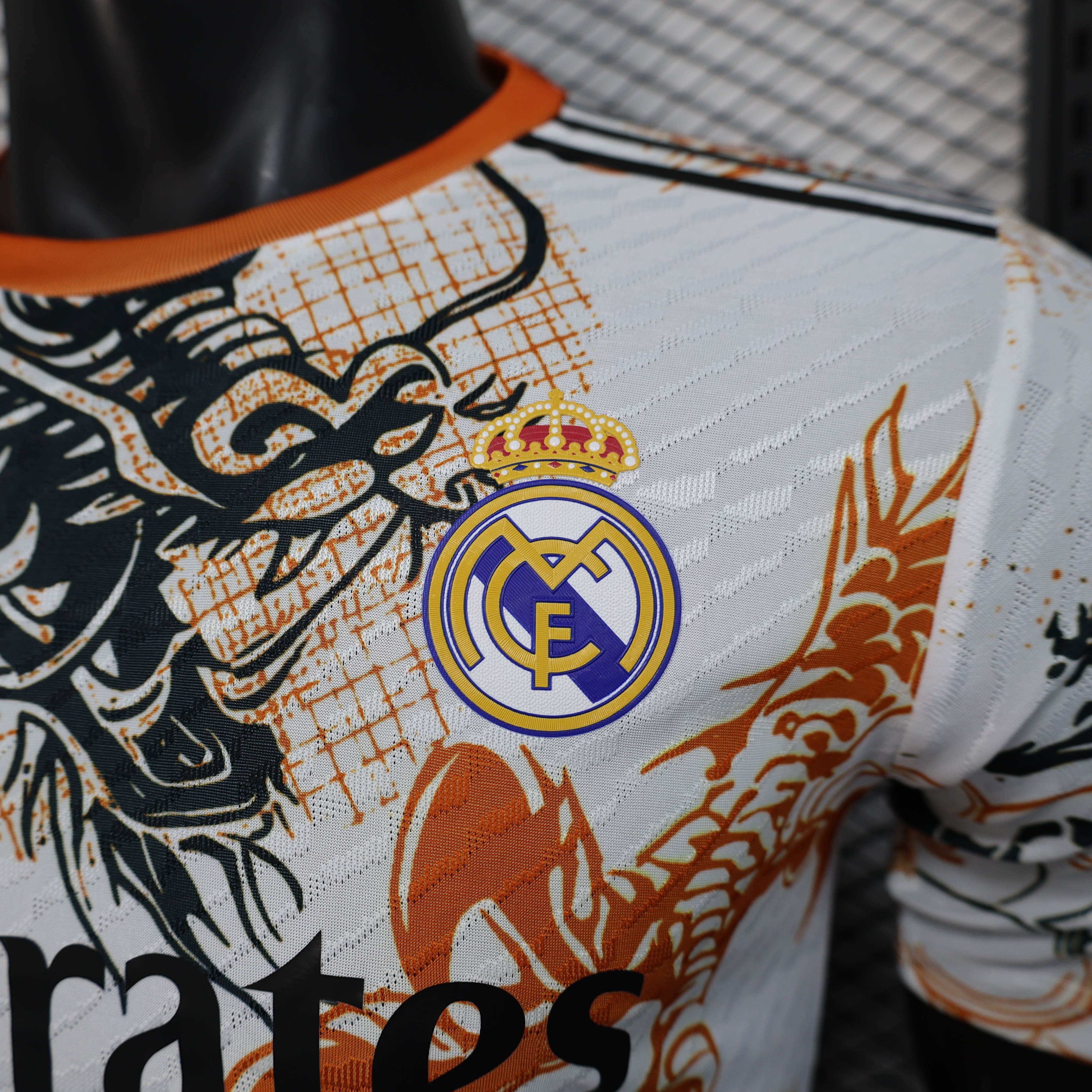 Real Madrid Dragon Special Edition Shirt Player Edition Football Jersey 25-26