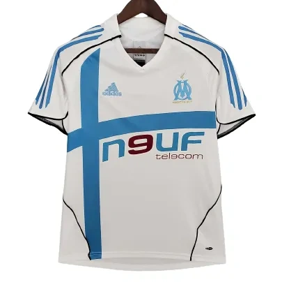 05-06 Marseille Retro Jersey Home