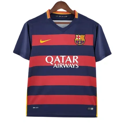 15-16 Barcelona #10 MESSI Retro Jersey Home