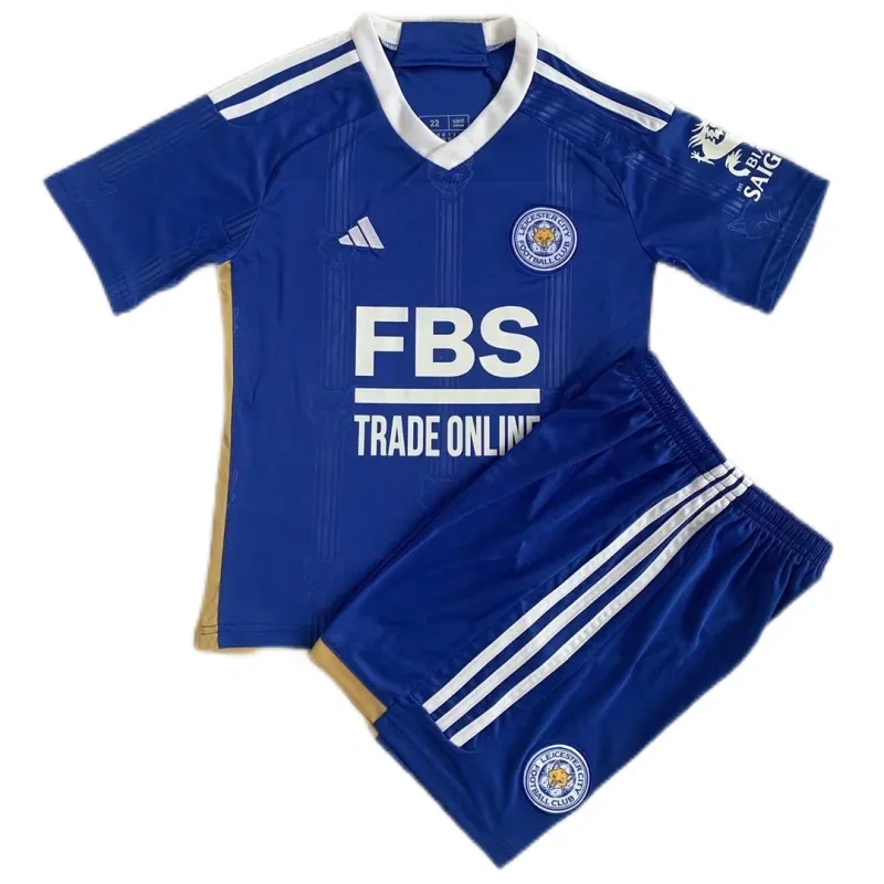Kids Leicester City 2023/24 Home Kit