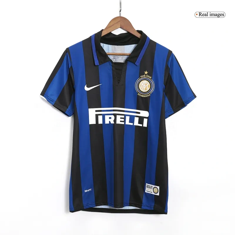 07-08 Inter Milan Retro 100th Anniversary Home Jersey