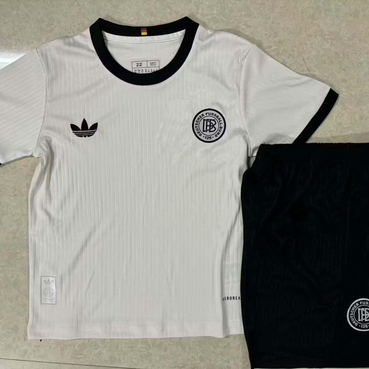 Kids Germany Custom Soccer Kits 2025 125th Anniversary