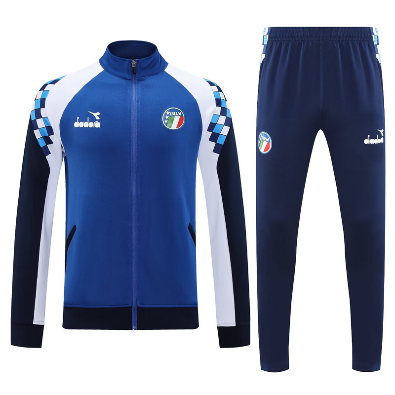 2025 Italy Chandal Retro Football Tracksuits Long Jacket Suits