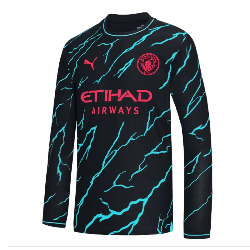 2023/24 Manchester City Third Long Sleeve Jersey