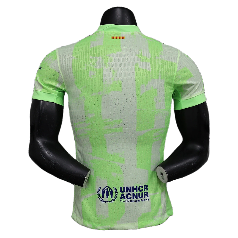 24-25 Barcelona Third Jersey Without Spofity Text Player Version