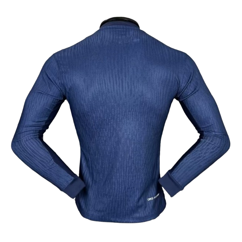 PSG Saint-Germain Home Long Sleeve Soccer Jersey 25-26 Player Version