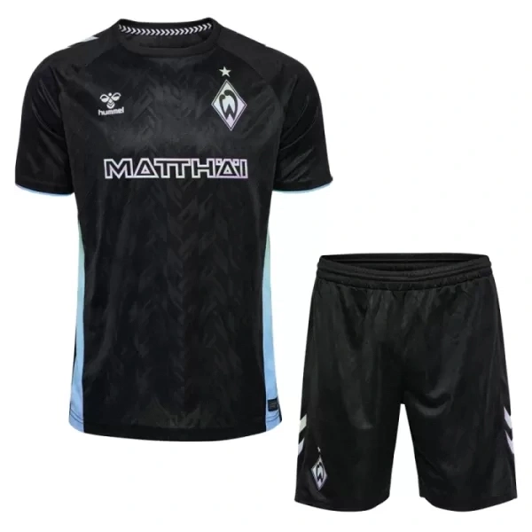 24-25 Werder Bremen Away Kids Kit Soccer Jerseys