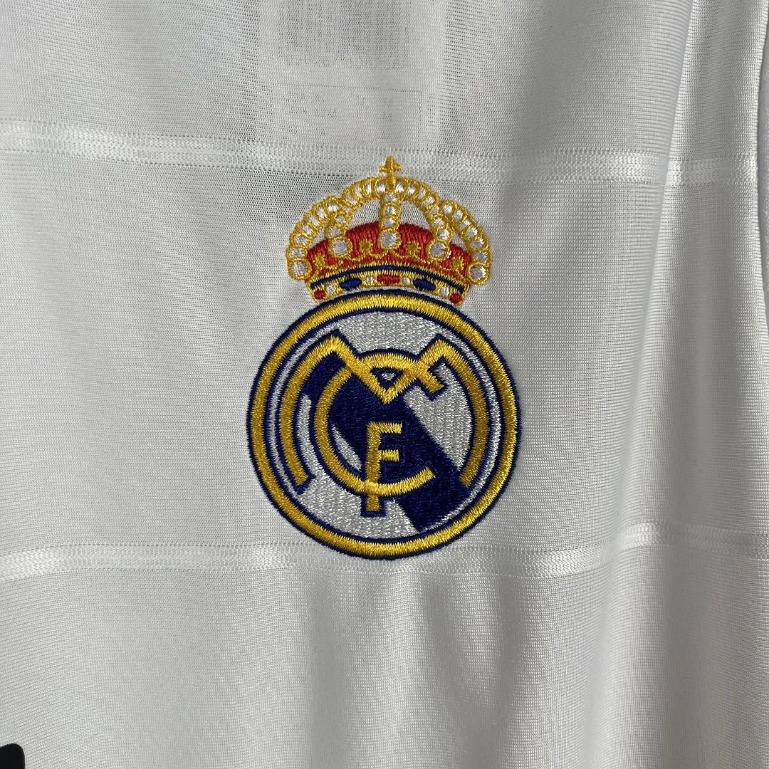 2013/14 Real Madrid Retro Jersey Home Long Sleeve