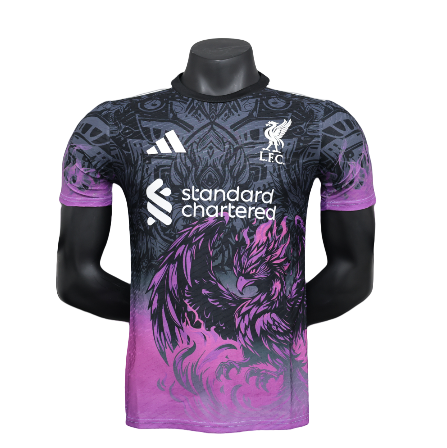 2024-2025 Liverpool Fire Phoenix Player Edition Football Jersey