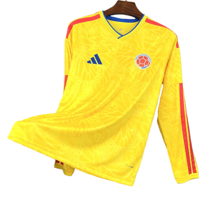 2026 Colombia World Cup Home Long Sleeve  Fan edition