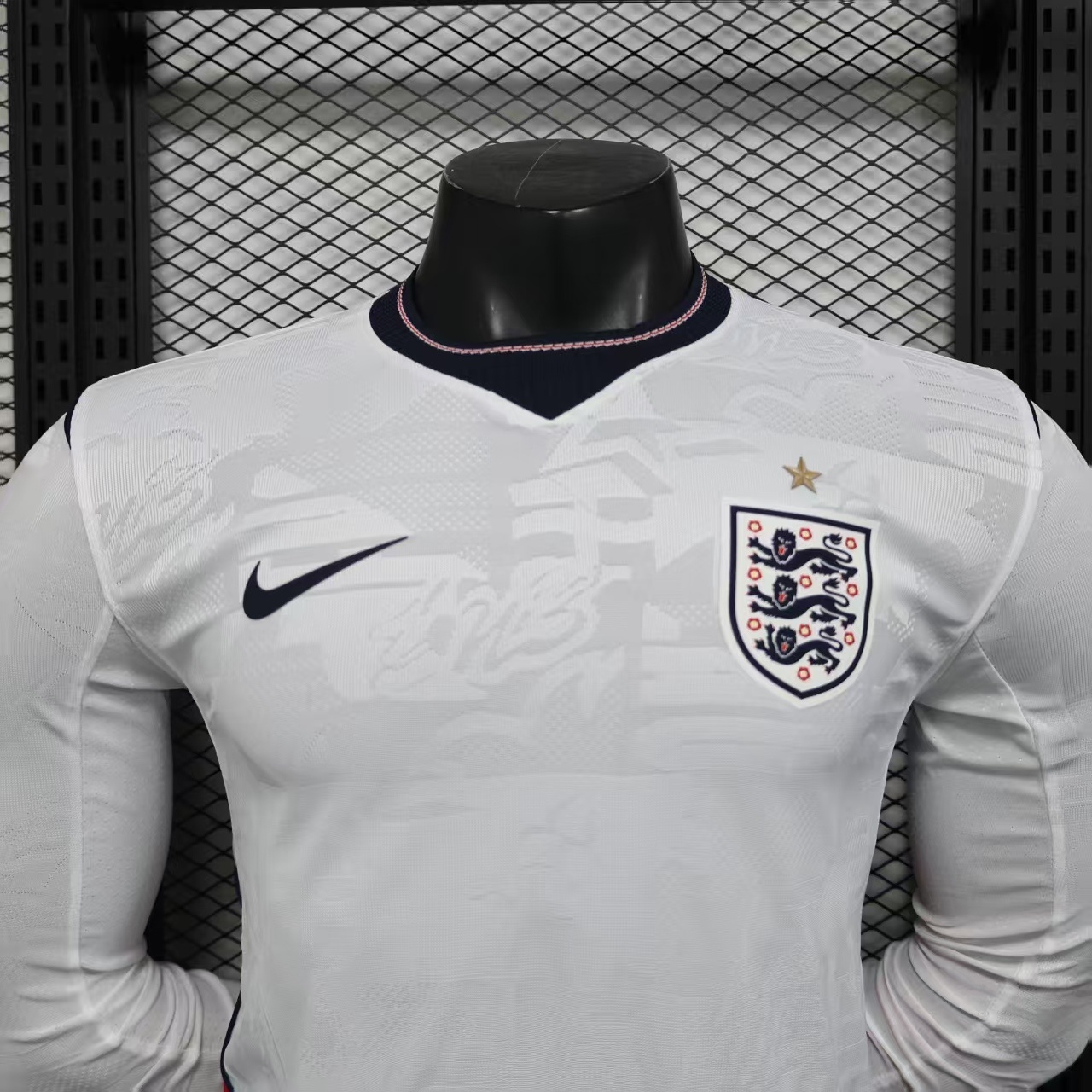 2026 England World Cup Home  Long Sleeve Soccer jersey Player version