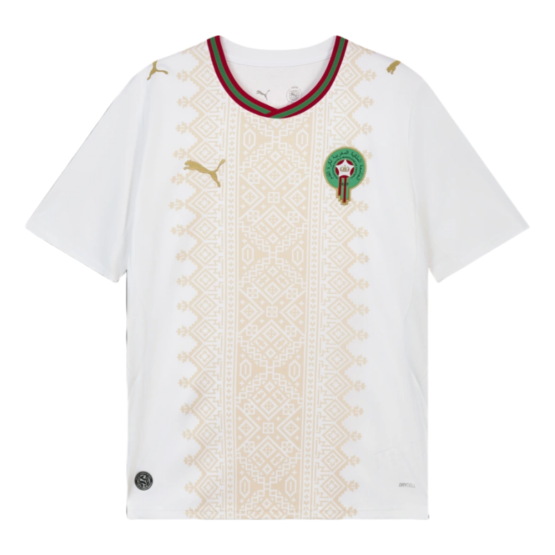 Morocco World Cup 2026 Away Short Sleeve Kit & Jersey Fan Version