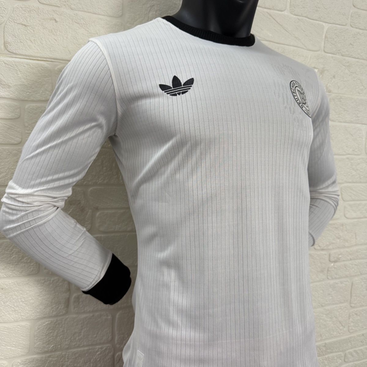Germany 125th Anniversary Special Edition Long Sleeves Football Jersey White 2025/2026 Player Edition