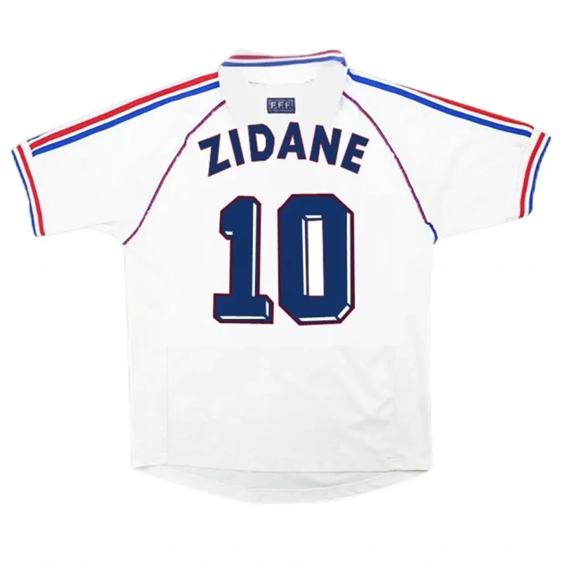1998 France Retro Jersey Away World Cup