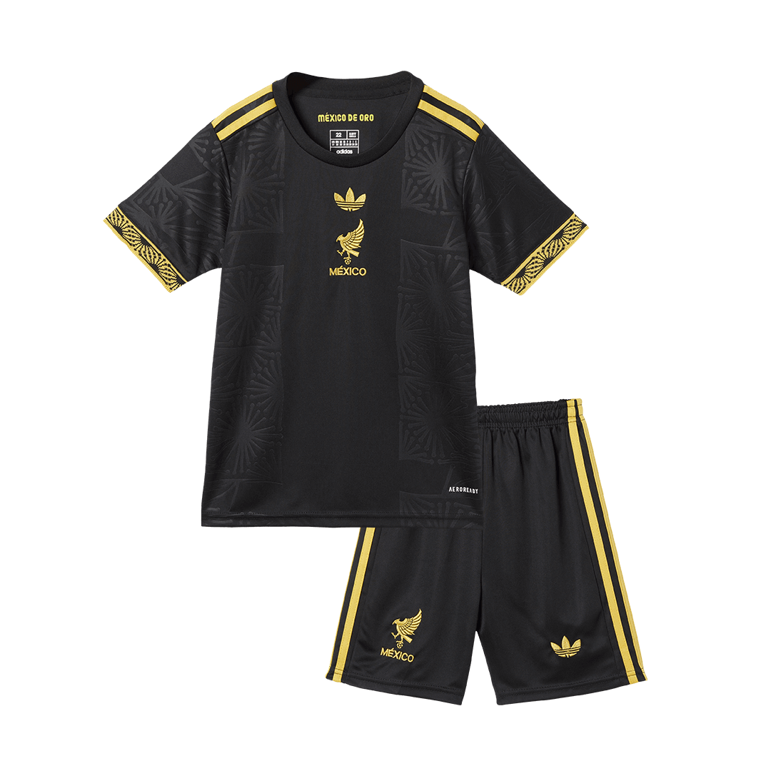 Kids Mexico Custom Third Away Soccer Kits 2025 Gold Cup