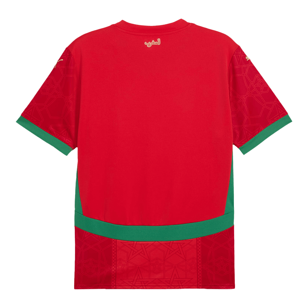 Morocco Soccer Jersey Home Shirt 2024-25