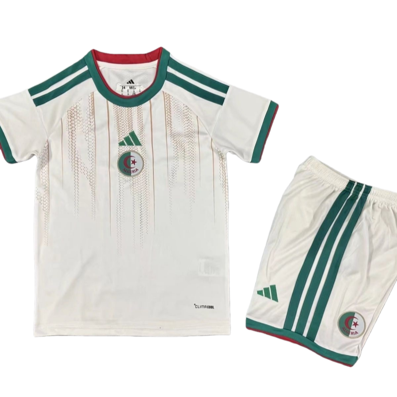 Algeria 2025-26 World Cup Home Kids Football jersey Kit Fan version