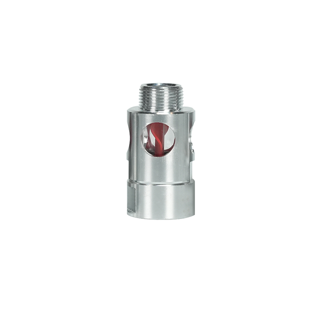 FOUR-WINDOW SIGHT GLASS COUPLING