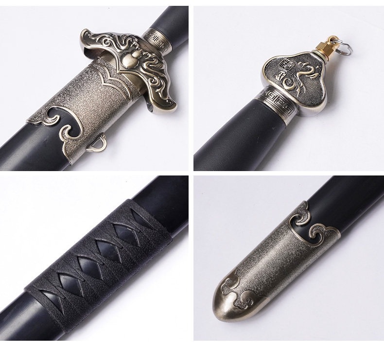 Basic Premium Sword - Black Hilt & Sheath