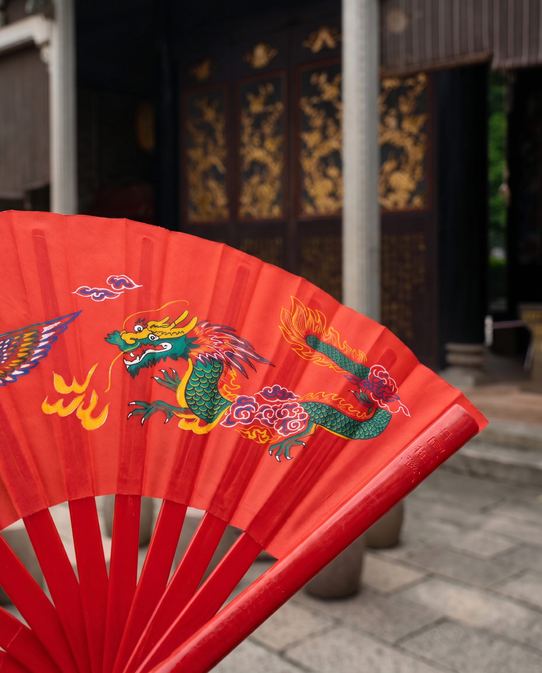 Kung Fu Dance Fans (Bamboo / Plastic)