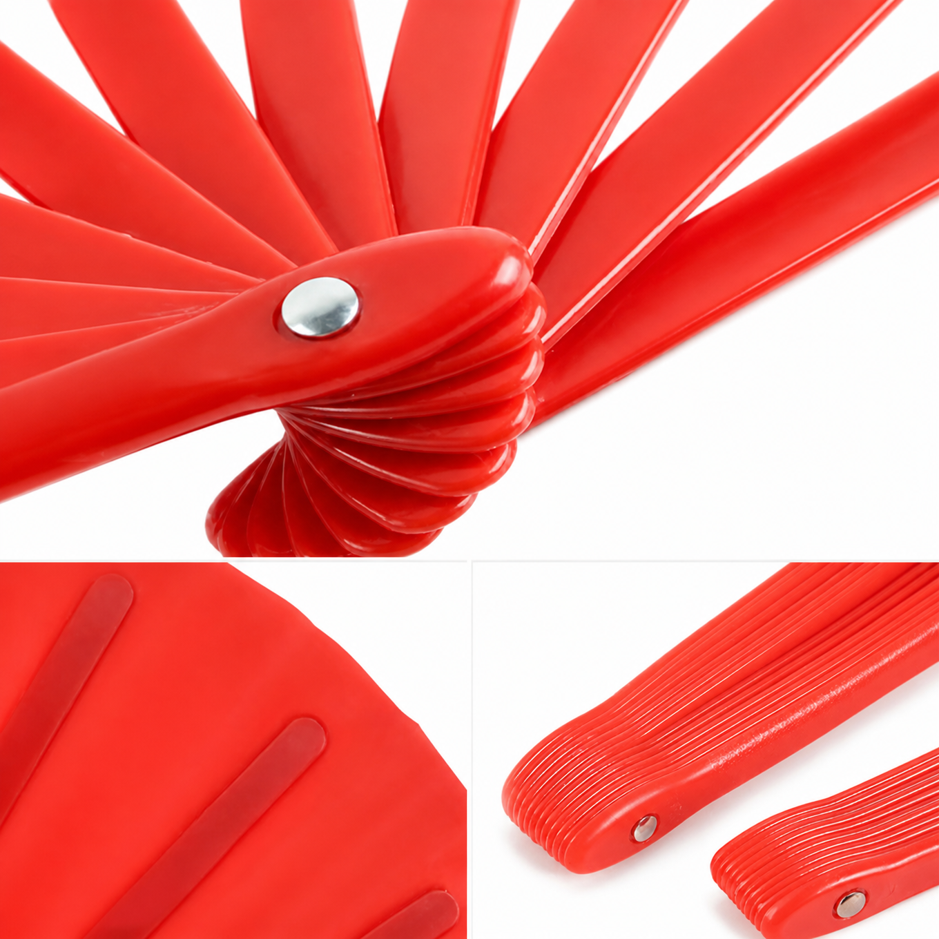 Kung Fu Dance Fans (Bamboo / Plastic)