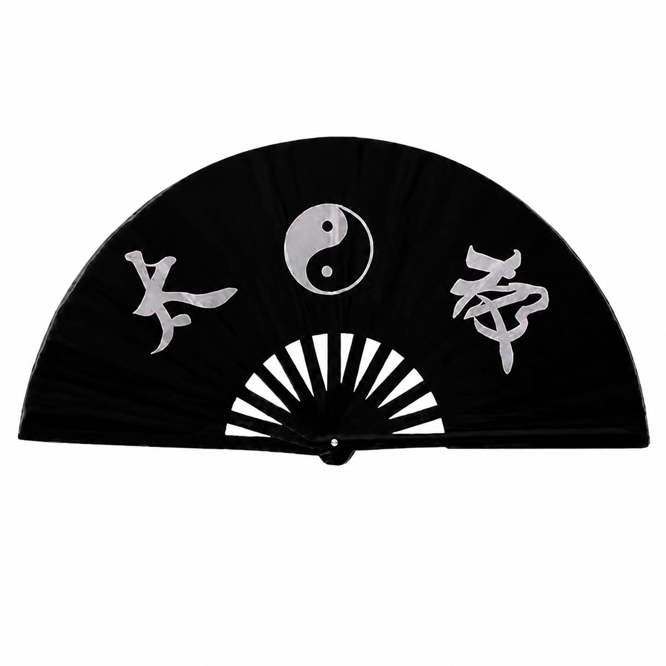 Kung Fu Dance Fans (Bamboo / Plastic)