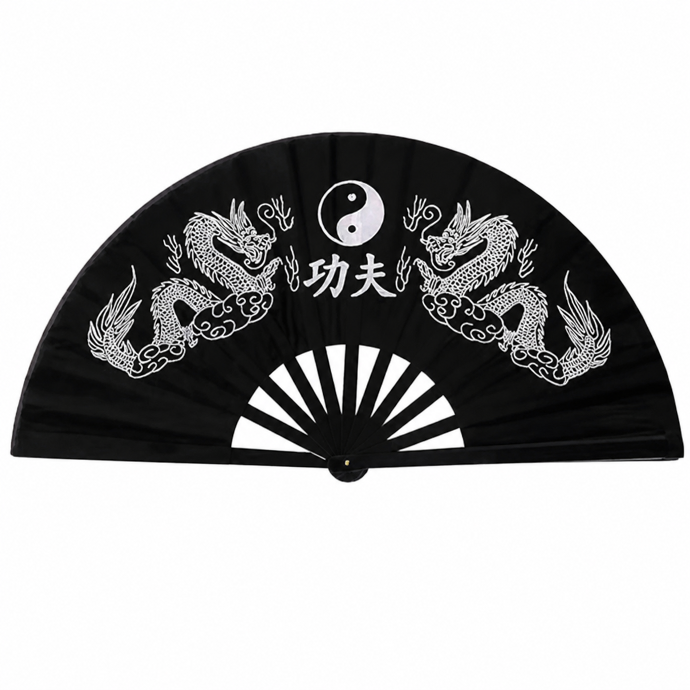 Kung Fu Dance Fans (Bamboo / Plastic)