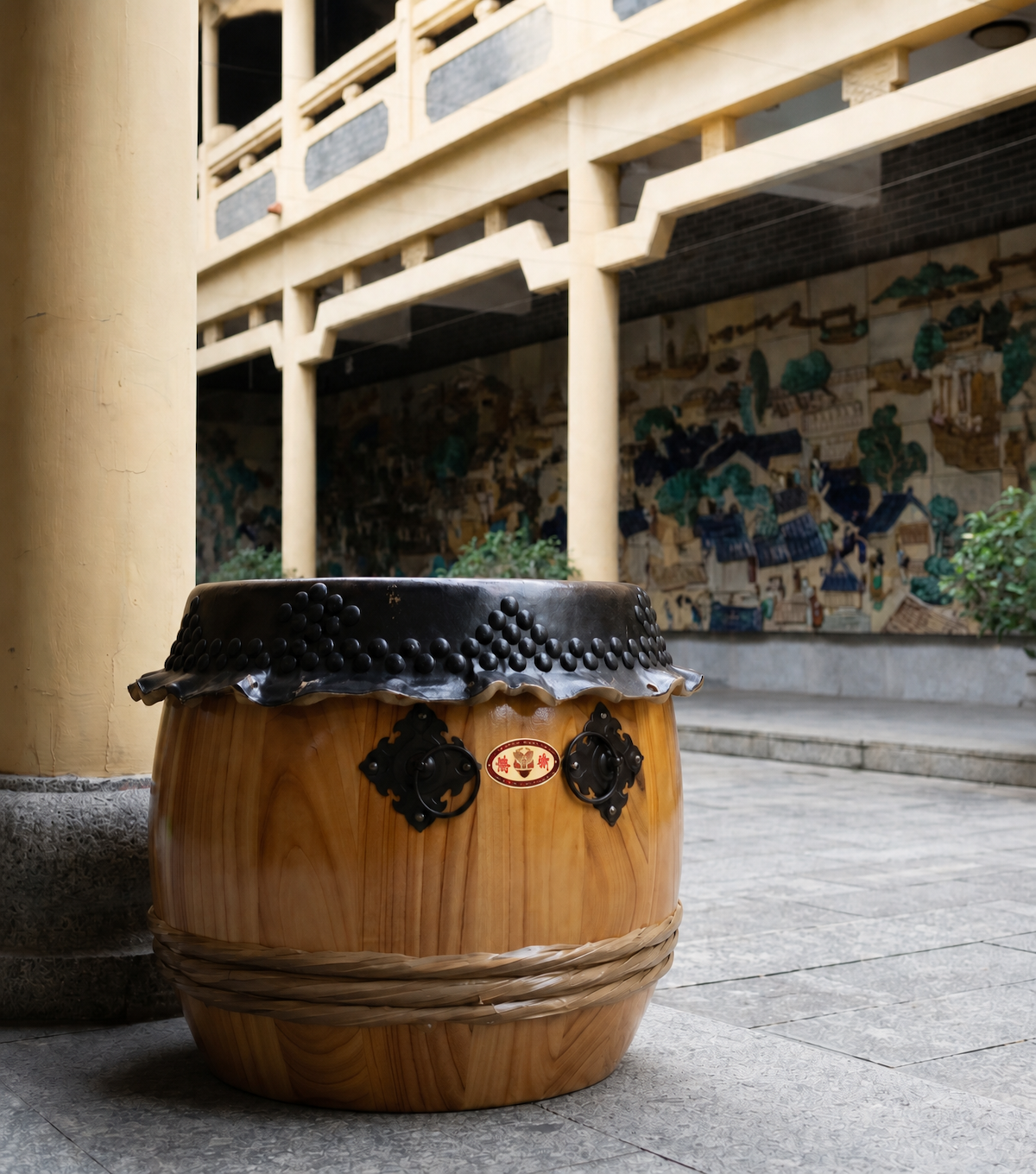 STANDAR SIZE DRUMS Wooden color