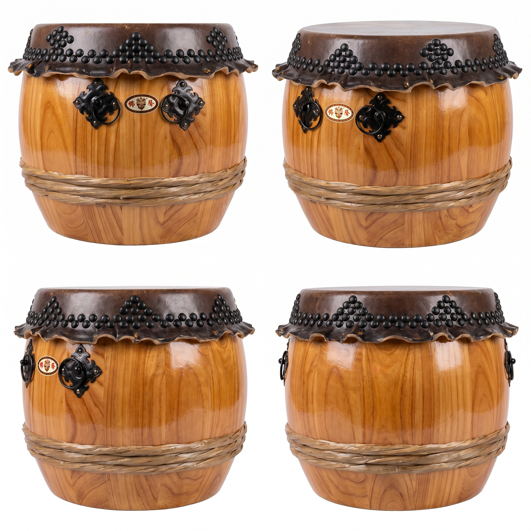 STANDAR SIZE DRUMS Wooden color