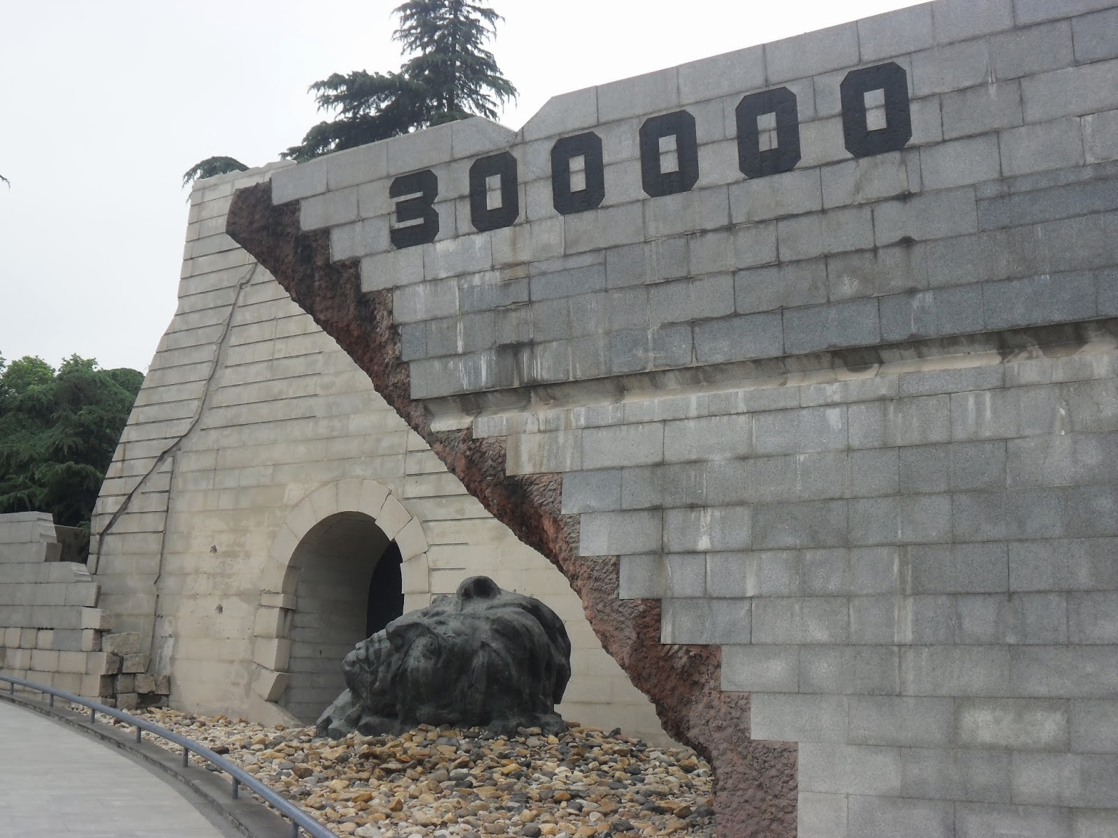 Memorial monument in Nanking