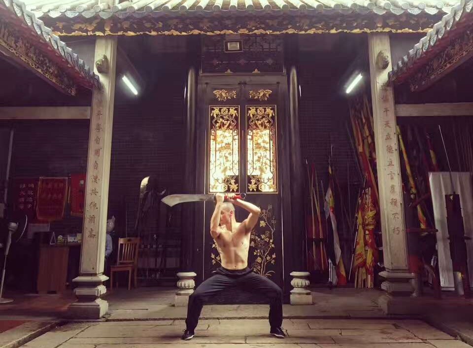 Wielding the anti-Japanese saber helps us know and better understand the history of China and of our style