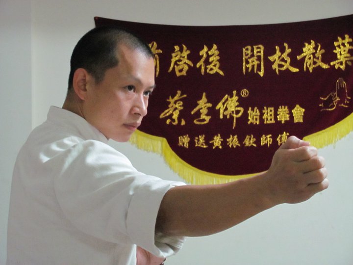 Master Wong Jan Yum is a good example of how to combine forms training with bag and pad work