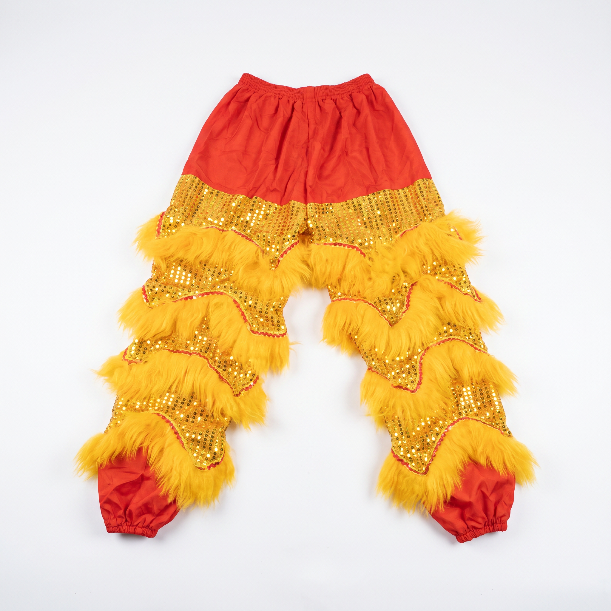 Lion Dance Costume - Modern (Ma Fo) Liu Bei, Yellow