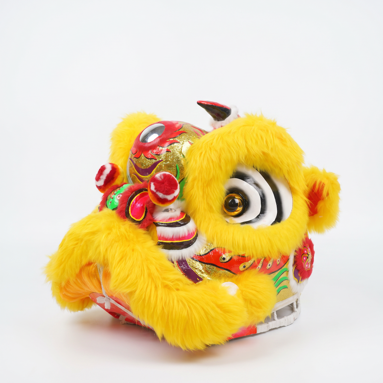Lion Dance Costume - Modern (Ma Fo) Liu Bei, Yellow