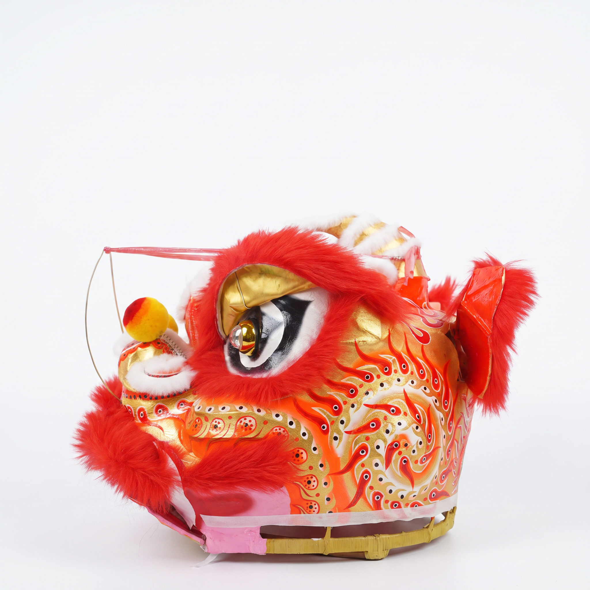 Lion Dance Costume - Donghai Style, Red