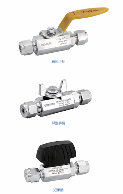VIGOUR brand stainless steel 316L-BA grade clean 1000psi low-pressure compression ball valve,Shanghai Grelok Fluid System Co., Ltd,VIGOUR brand stainless steel 316L-BA grade clean 1000psi low-pressure compression ball valve