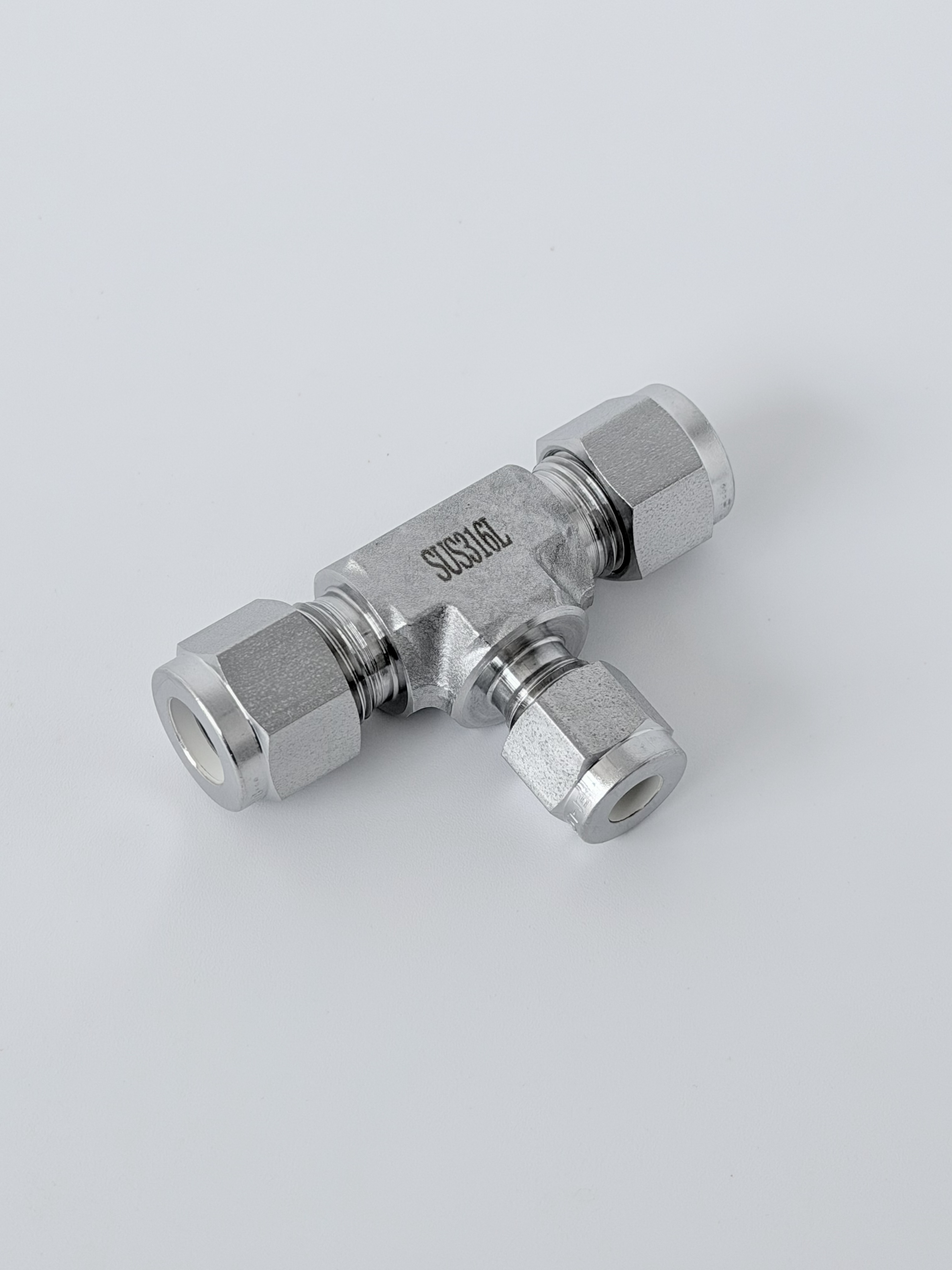 High Quality Equal 90° Tee Compression Fitting Union Connector Stainless Steel 316L,Shanghai Grelok Fluid System Co., Ltd,High Quality Equal 90° Tee Compression Fitting Union Connector Stainless Steel 316L