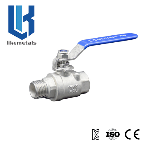 2PC Ball Valve MF Threaded